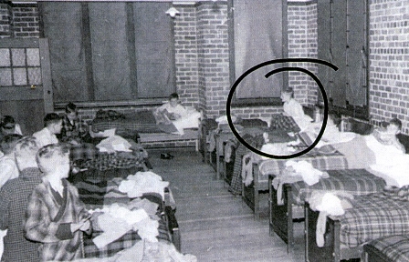 Junior Boarding House Dormitory 1 circa 1945.